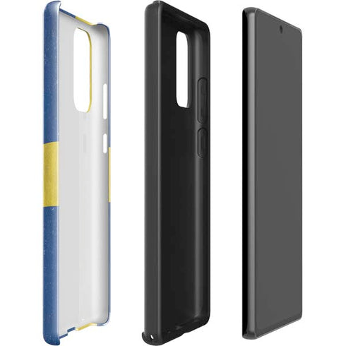 Sweden Flag Distressed Galaxy Note20 5G Pro Case